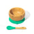 Bamboo Baby Suction Bowl + Spoon - Avanchy Sustainable Baby Dishware