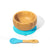 Bamboo Baby Suction Bowl + Spoon - Avanchy Sustainable Baby Dishware