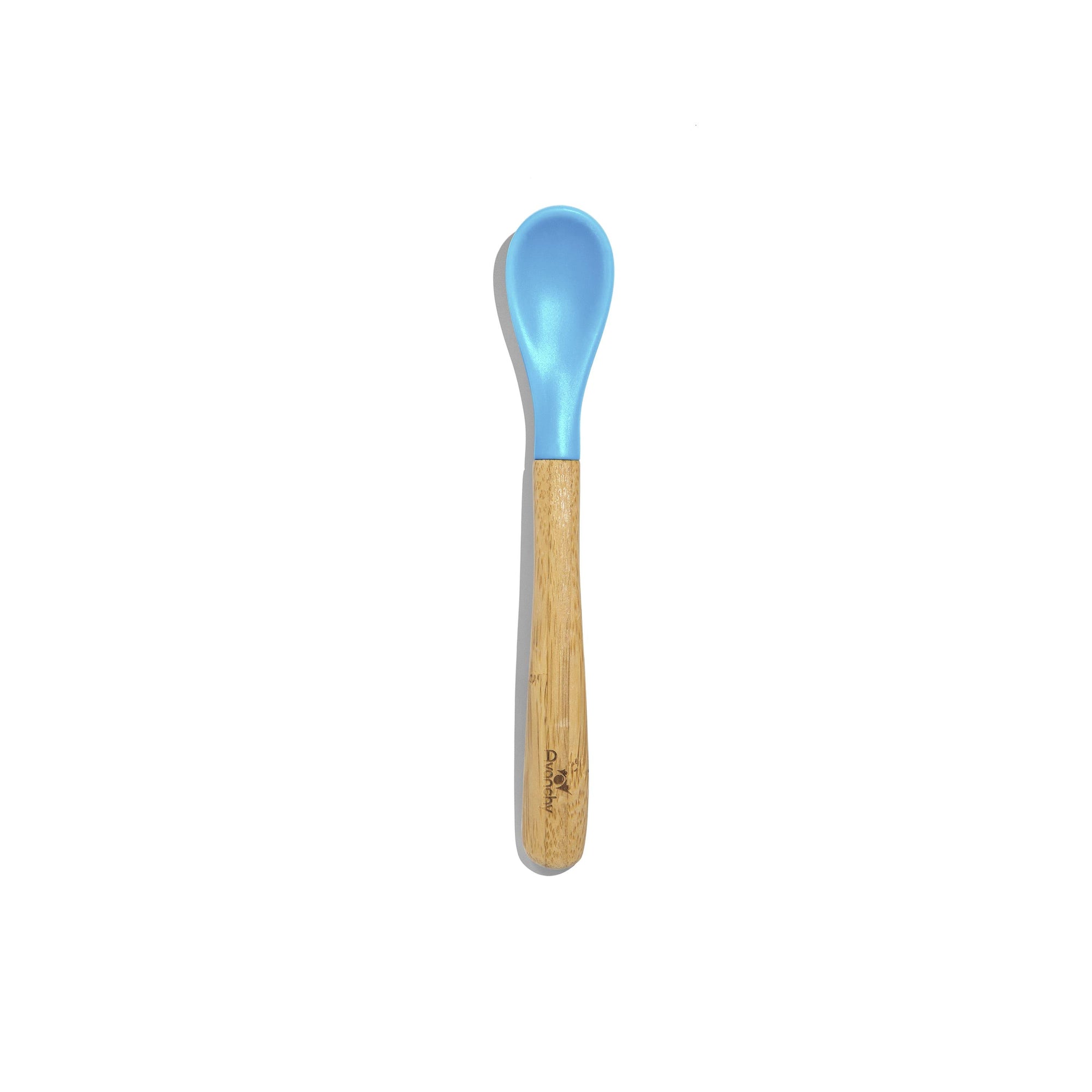 Bamboo Infant Spoons - BLW Baby Self Feeding Single Spoon | Thin - Long - Avanchy Sustainable Baby Dishware