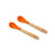 Bamboo Infant Spoons - BLW Baby Self Feeding Spoon | Thin - Long - Avanchy Sustainable Baby Dishware