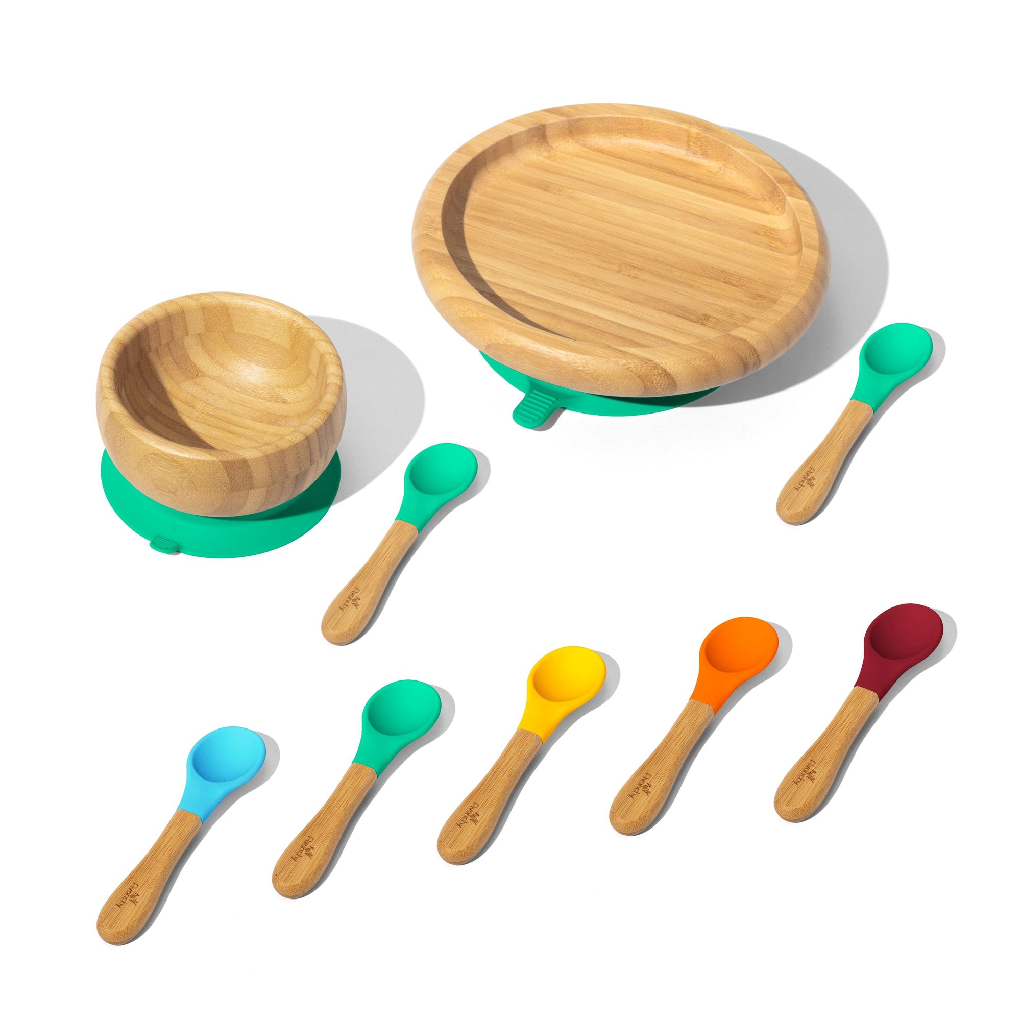 Build-A-Rainbow Gift Set - Avanchy Sustainable Baby Dishware