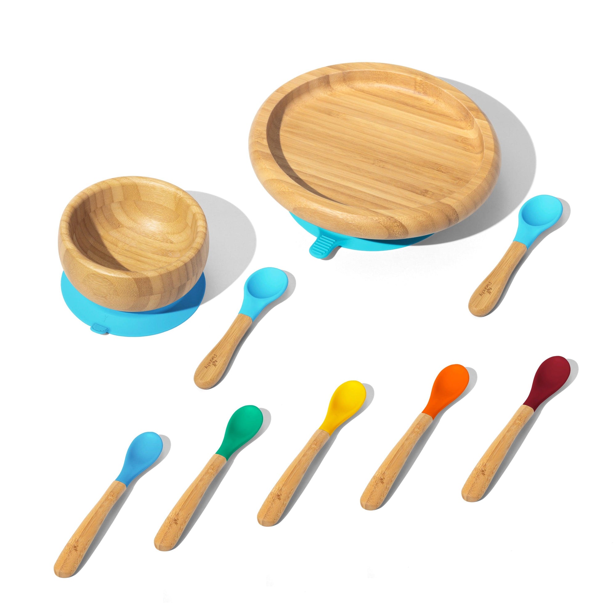 Build-A-Rainbow Gift Set - Avanchy Sustainable Baby Dishware