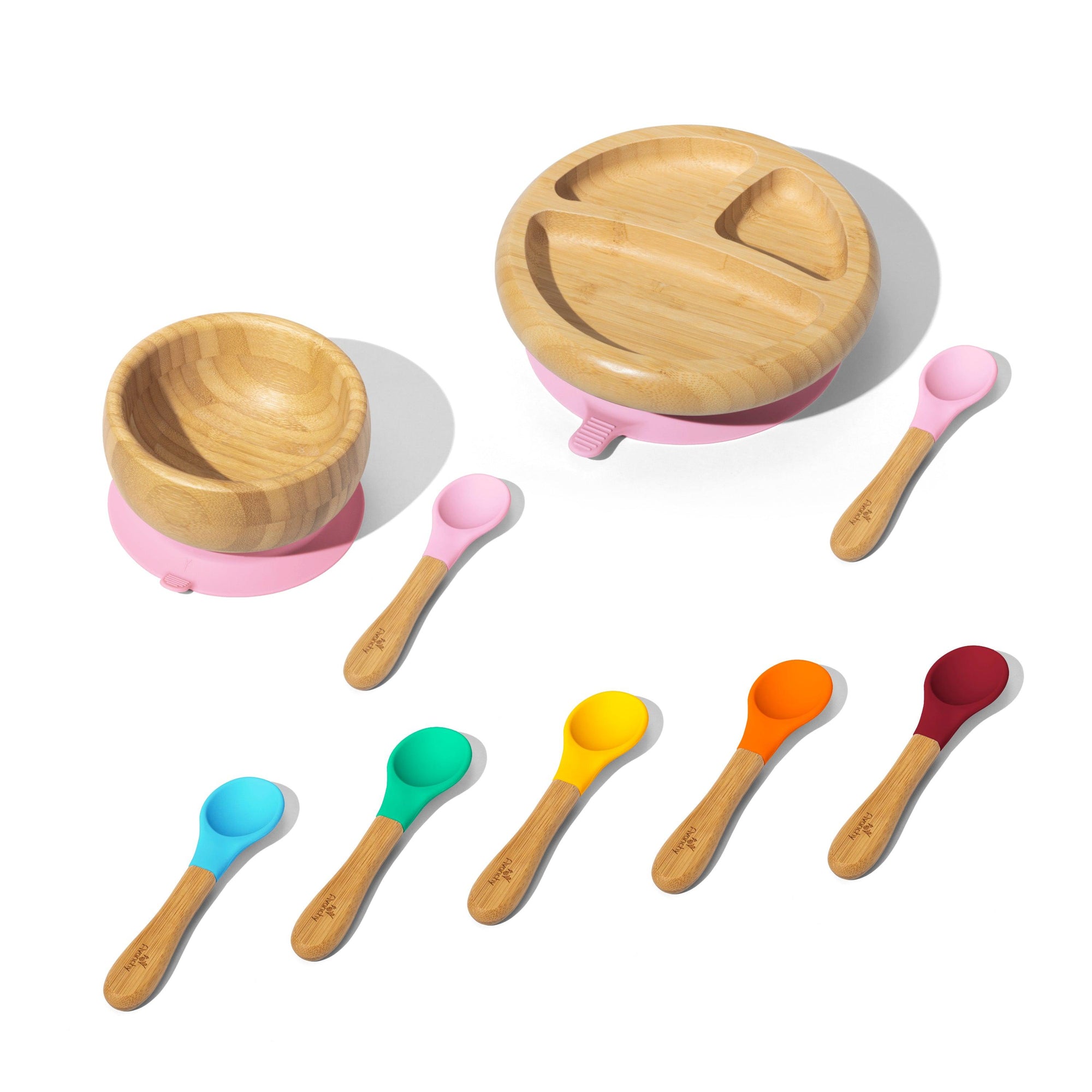 Build-A-Rainbow Gift Set - Avanchy Sustainable Baby Dishware