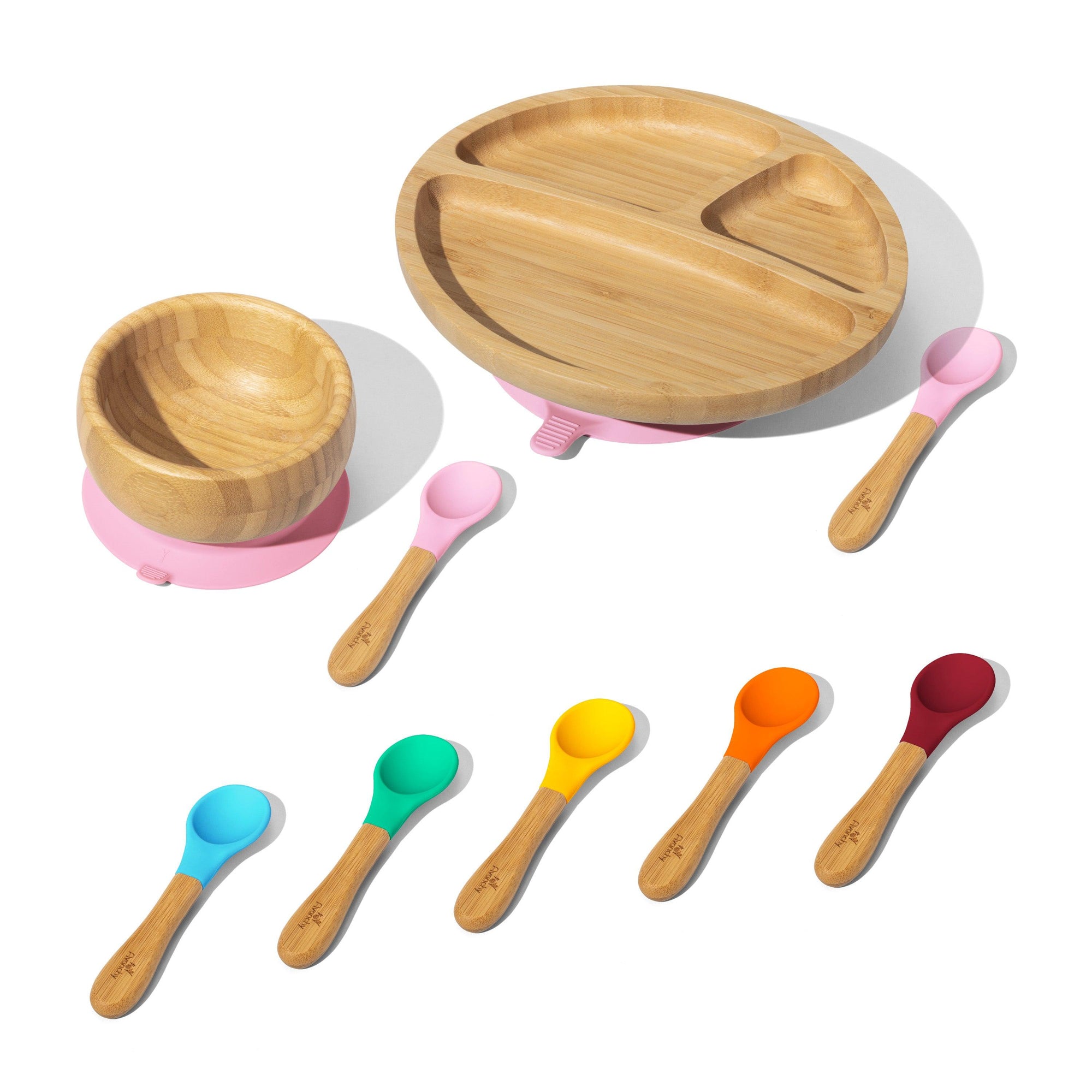 Build-A-Rainbow Gift Set - Avanchy Sustainable Baby Dishware