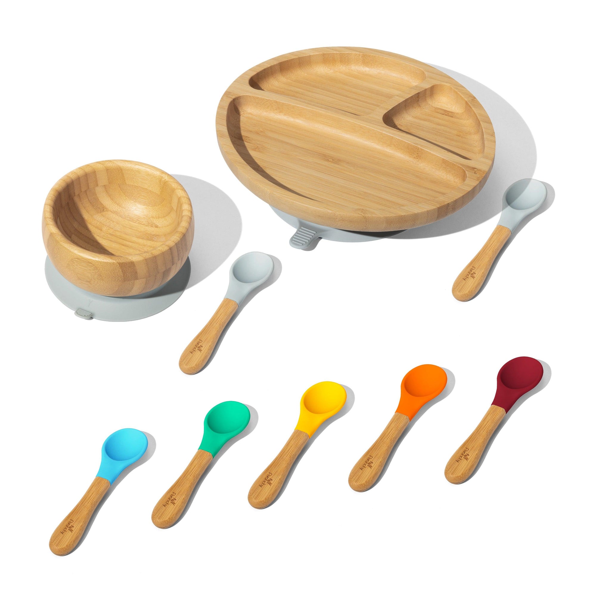 Build-A-Rainbow Gift Set - Avanchy Sustainable Baby Dishware