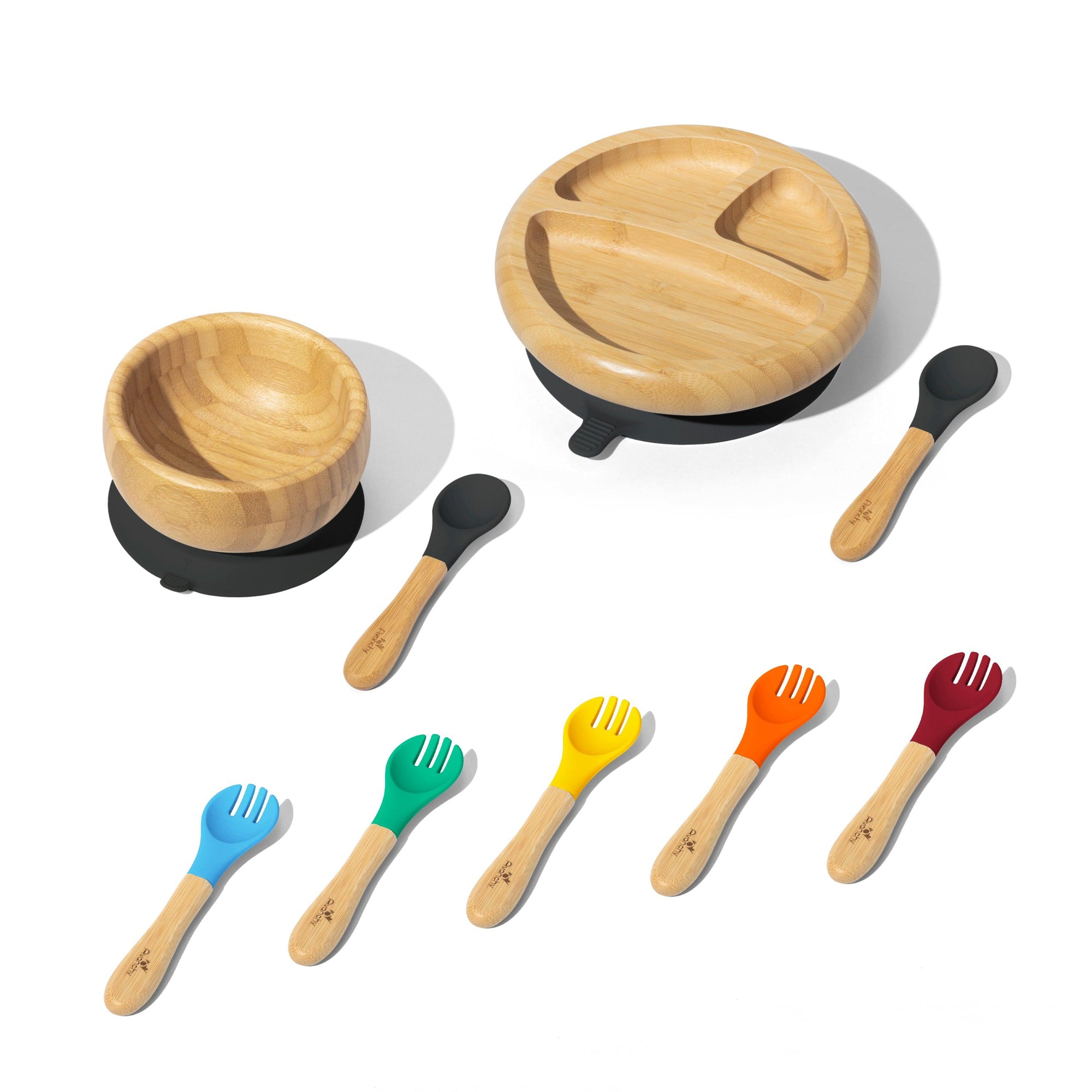 Build-A-Rainbow Gift Set - Avanchy Sustainable Baby Dishware