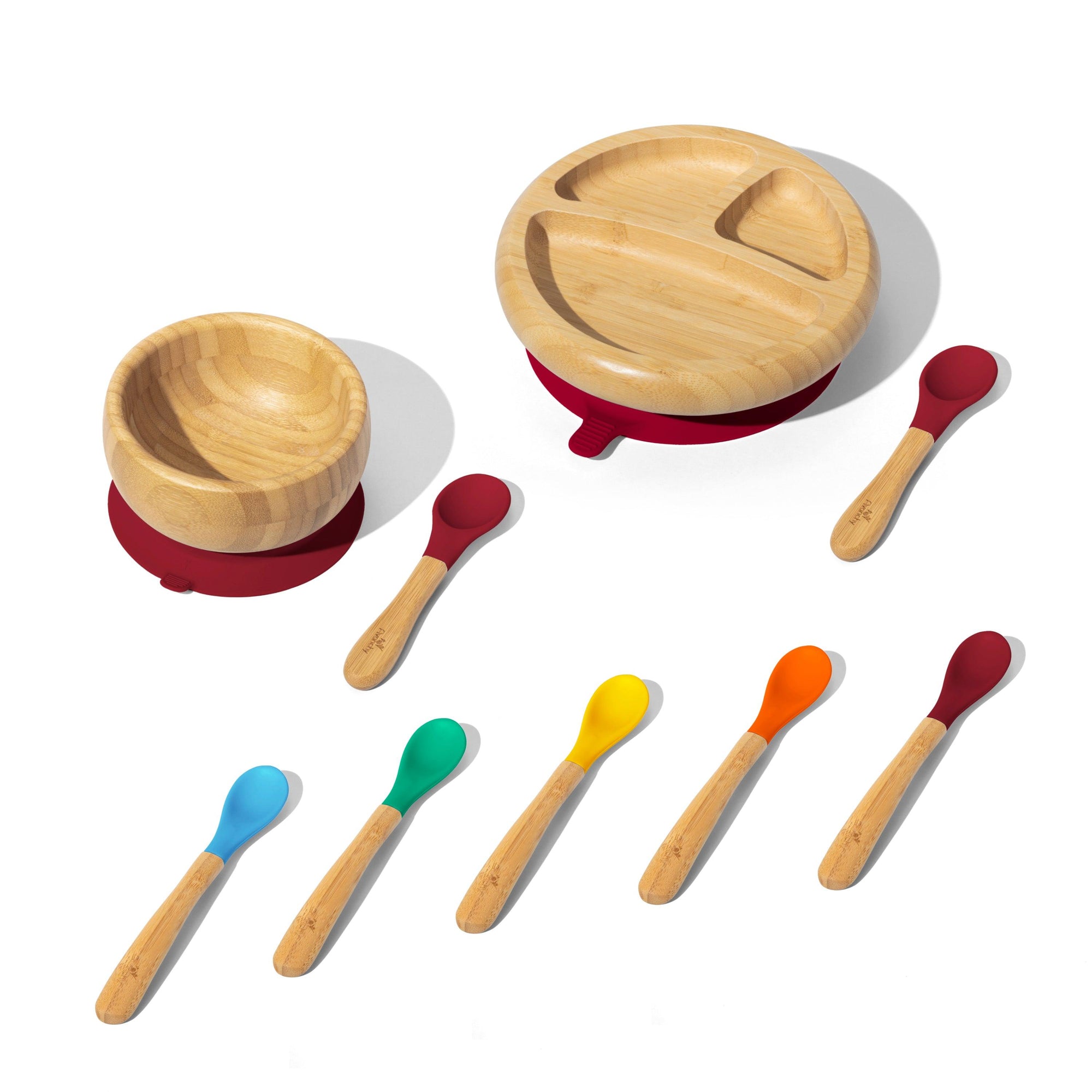 Build-A-Rainbow Gift Set - Avanchy Sustainable Baby Dishware