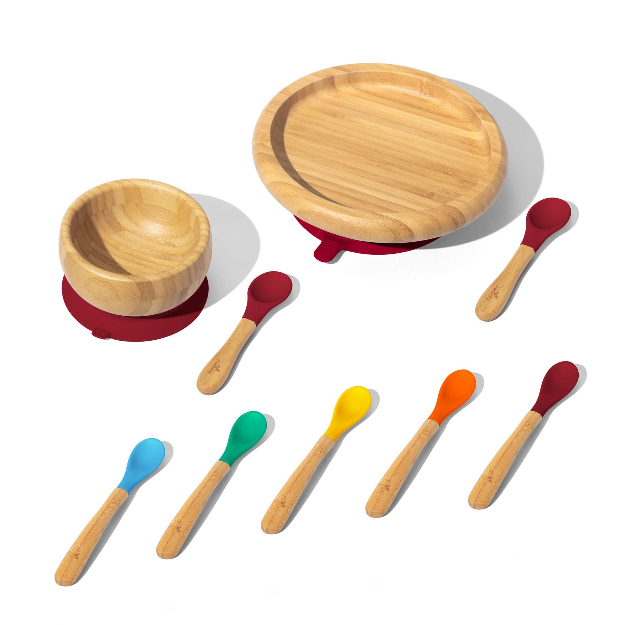 Build-A-Rainbow Gift Set - Avanchy Sustainable Baby Dishware