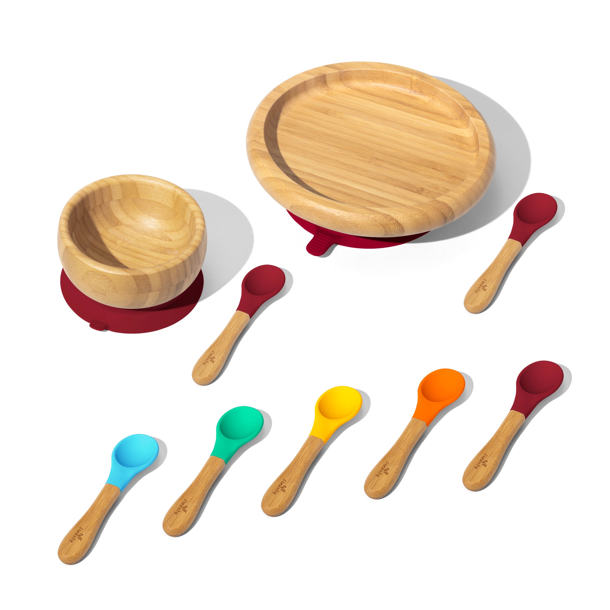 Build-A-Rainbow Gift Set - Avanchy Sustainable Baby Dishware