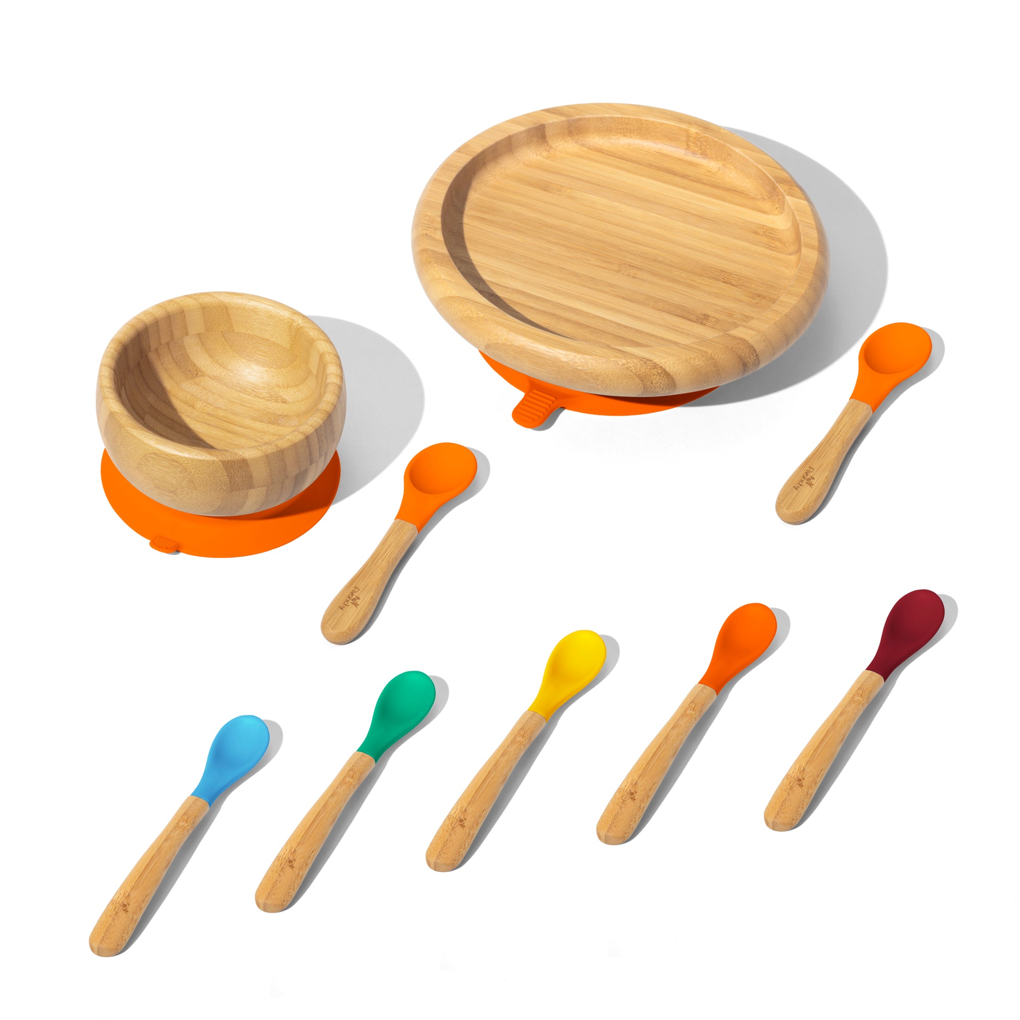 Build-A-Rainbow Gift Set - Avanchy Sustainable Baby Dishware