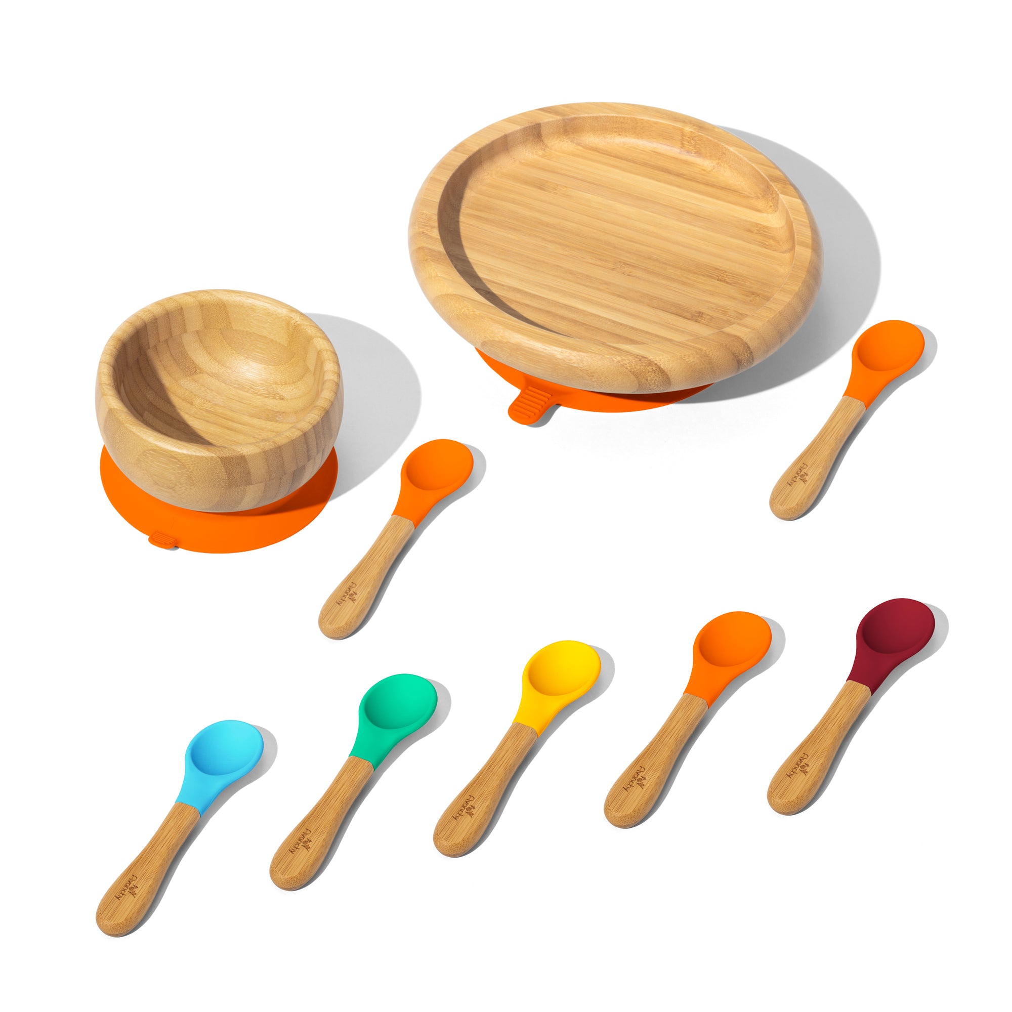 Build-A-Rainbow Gift Set - Avanchy Sustainable Baby Dishware