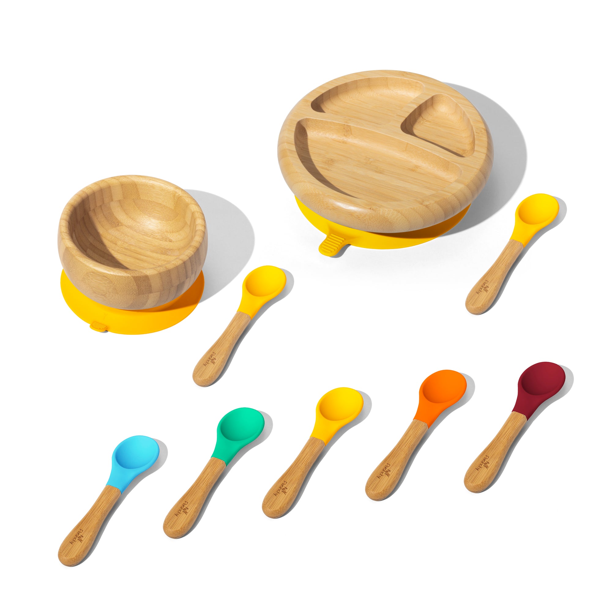 Build-A-Rainbow Gift Set - Avanchy Sustainable Baby Dishware