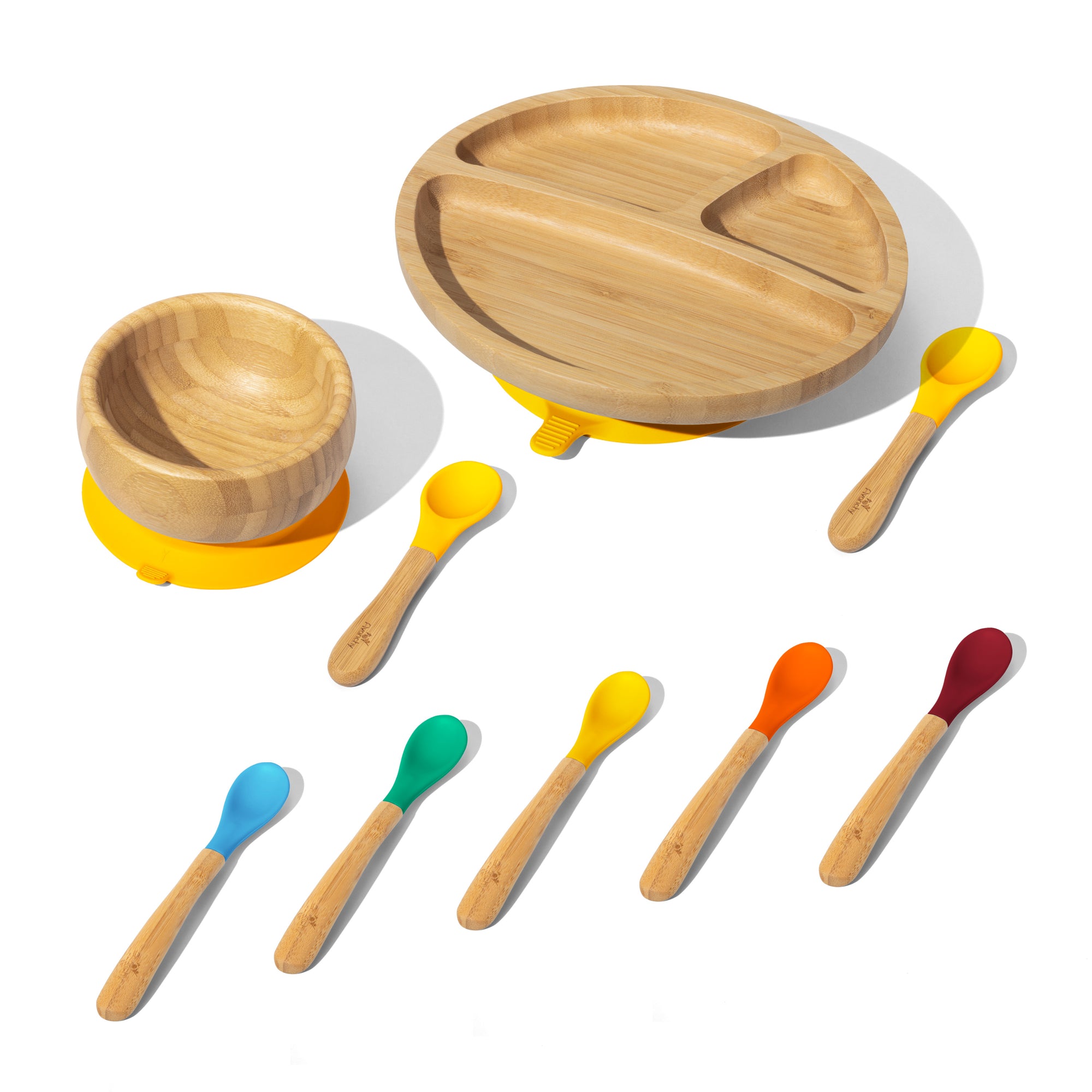 Build-A-Rainbow Gift Set - Avanchy Sustainable Baby Dishware