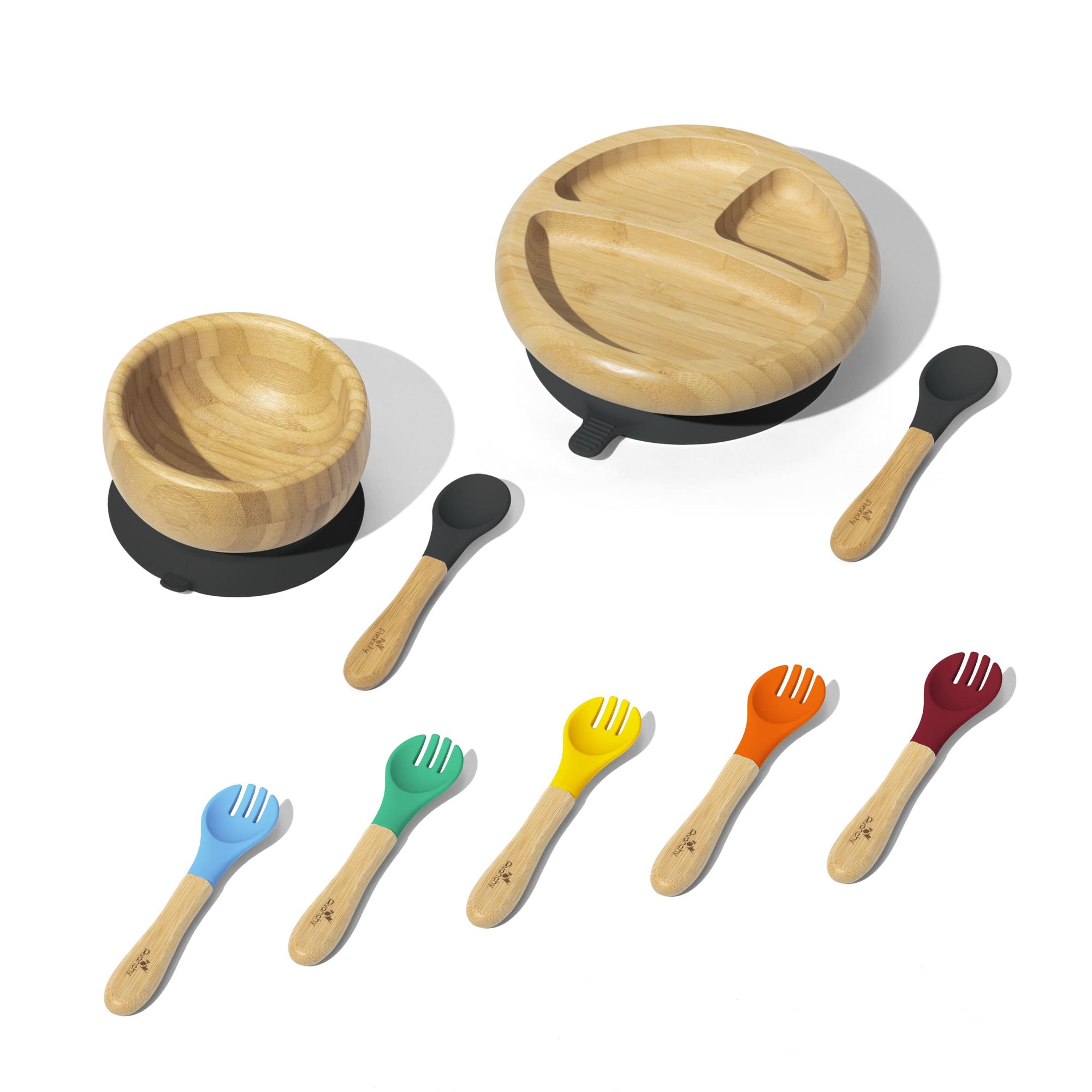 Classic Rainbow Gift Set - Avanchy Sustainable Baby Dishware