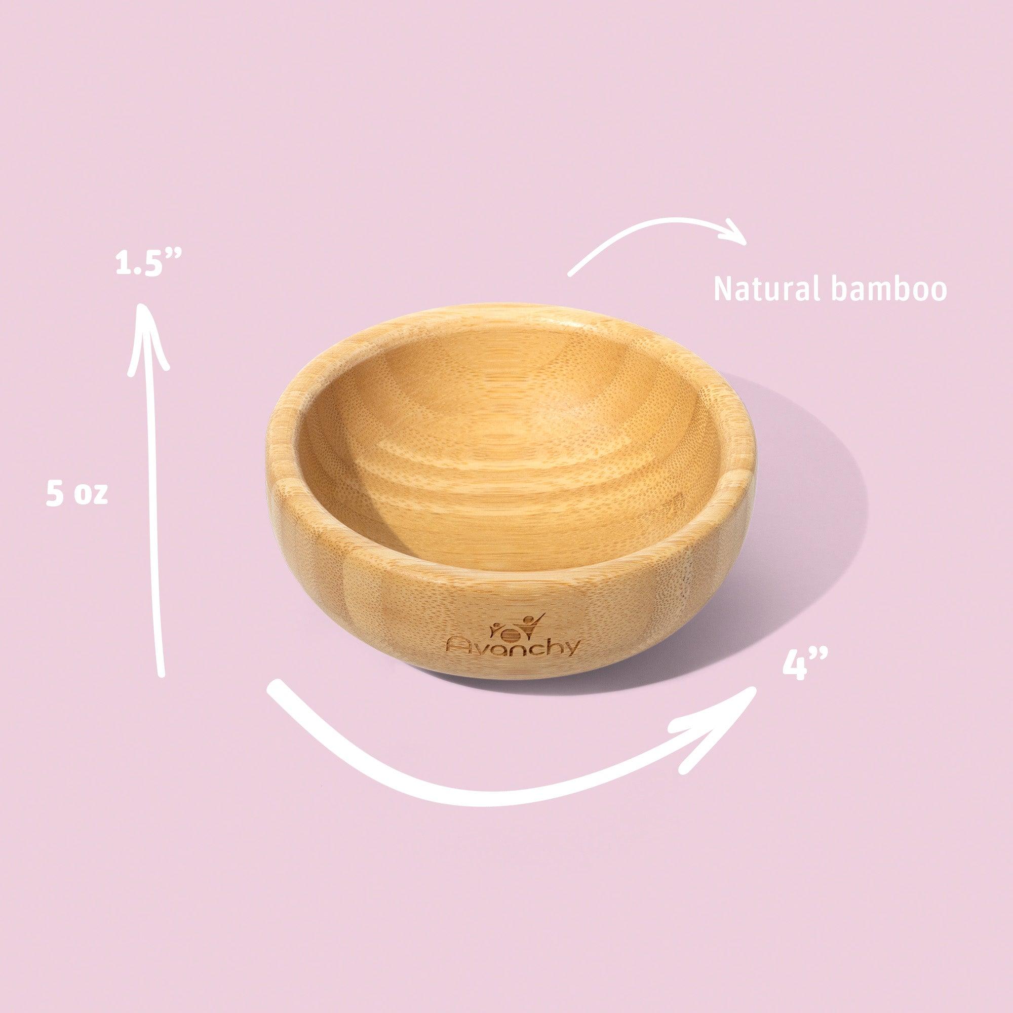 La Petite Bamboo Mini Bowl - Avanchy Sustainable Baby Dishware