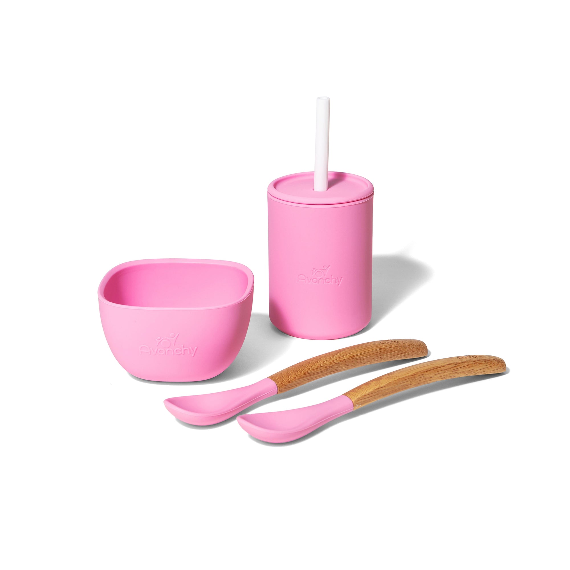 La Petite Essential Gift Set 5oz - Avanchy Sustainable Baby Dishware