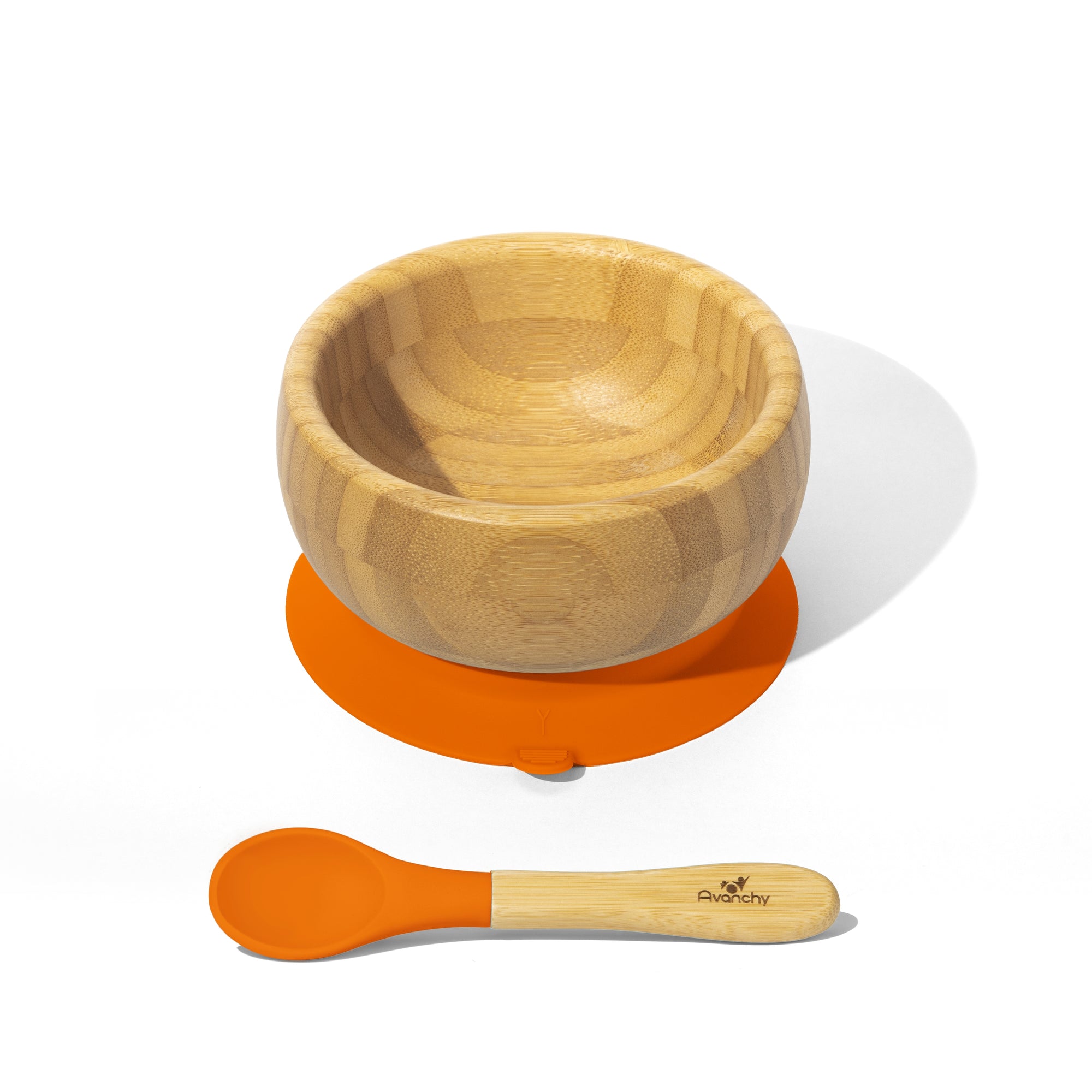 Baby Bowl + Spoon | Bamboo & Silicone