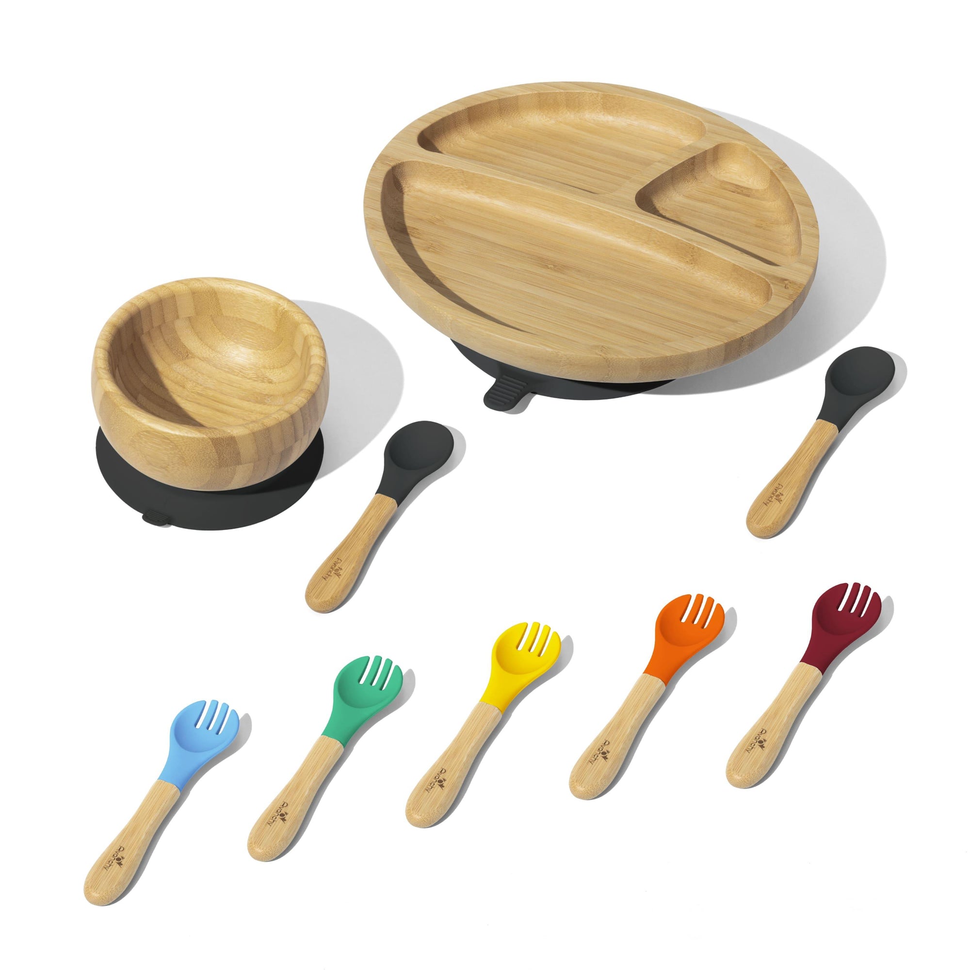 Rainbow Pre-K Gift Set - Avanchy Sustainable Baby Dishware