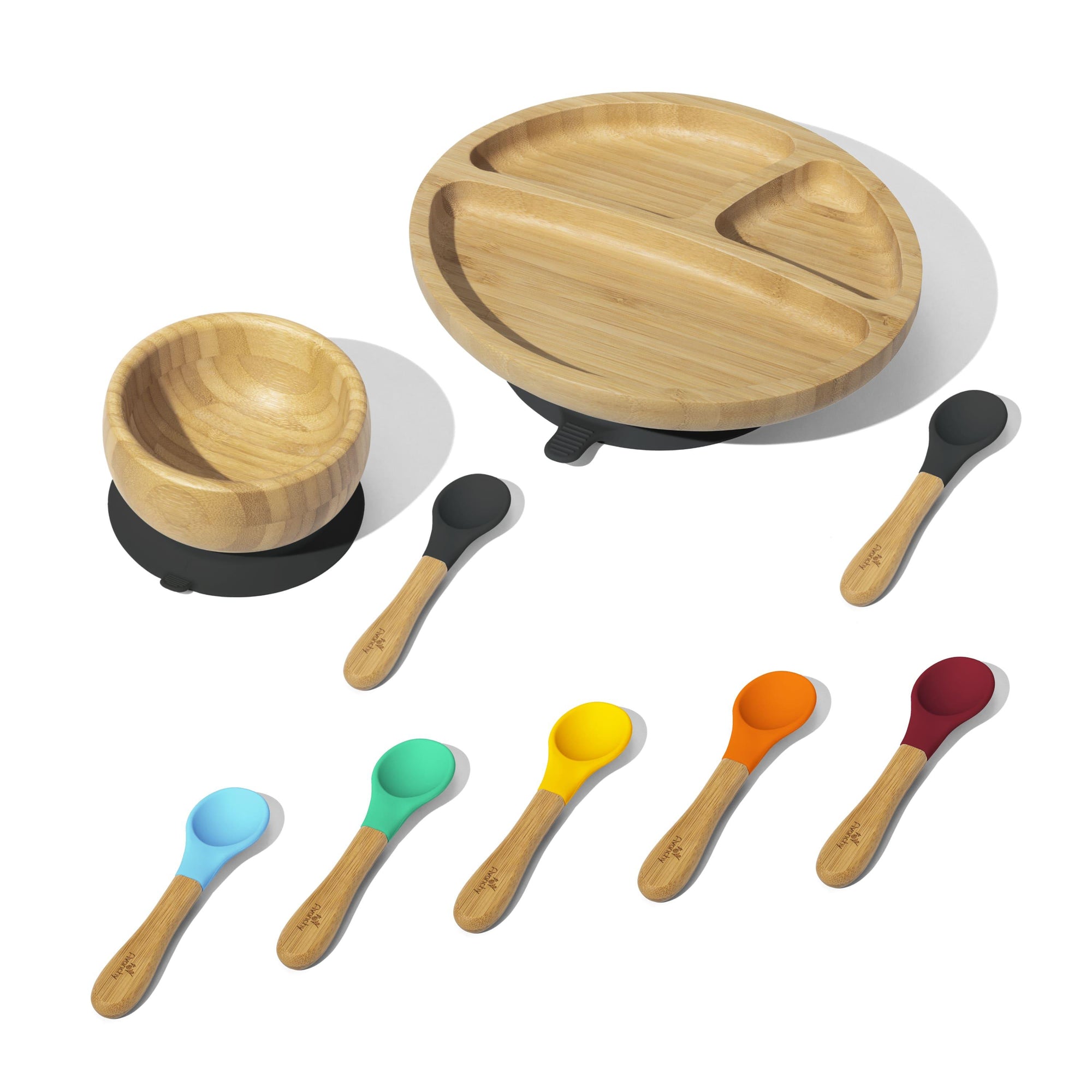 Rainbow Toddler Gift Set - Avanchy Sustainable Baby Dishware