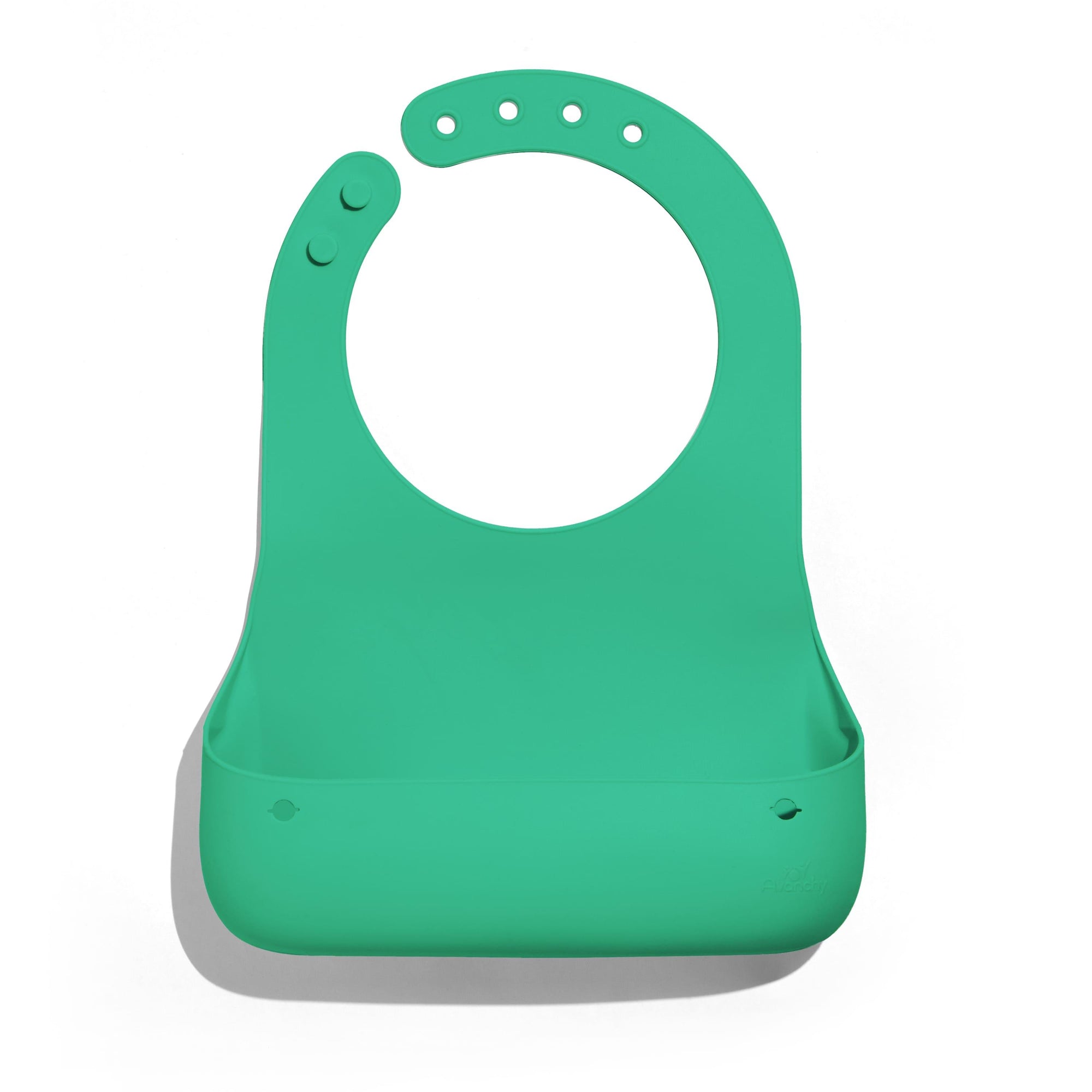 Roll & Go Silicone Bib + Spoon - Avanchy Sustainable Baby Dishware