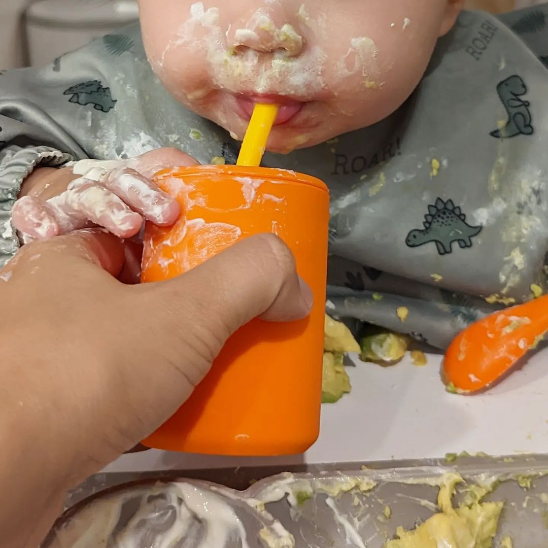 Unbreakable Silicone Toddler Cup for Baby-Led Weaning