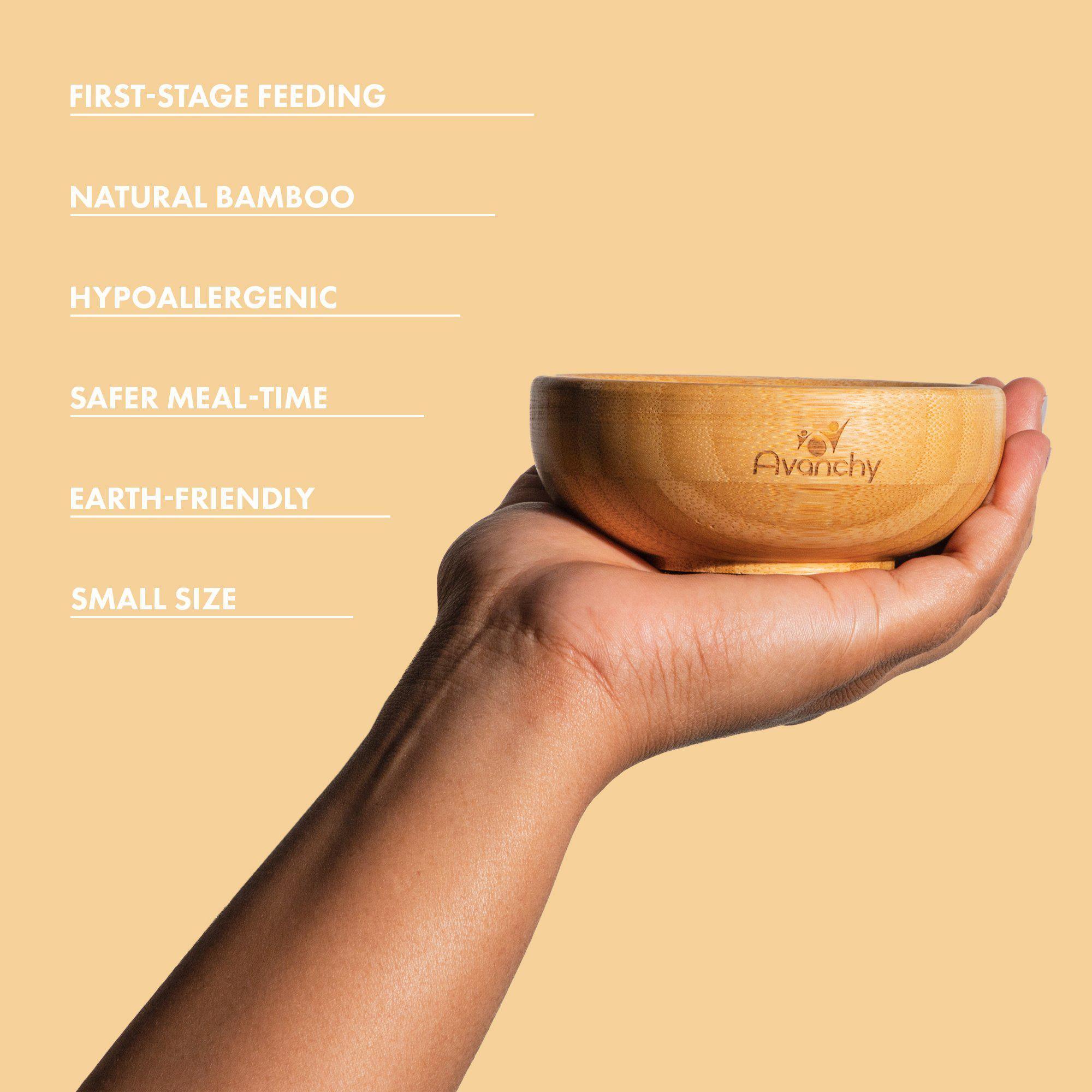 La Petite Bamboo Mini Bowl - Avanchy Sustainable Baby Dishware